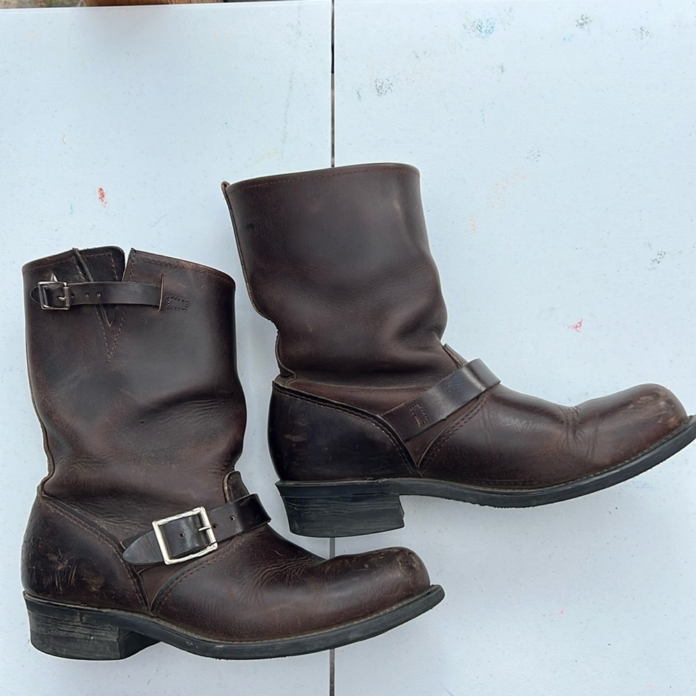 Frye Womens Engineer 12” R Boot Gaucho Size 10 M